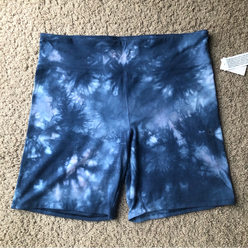 Aeropostale Tie-Dye High Rise lounge bike shorts